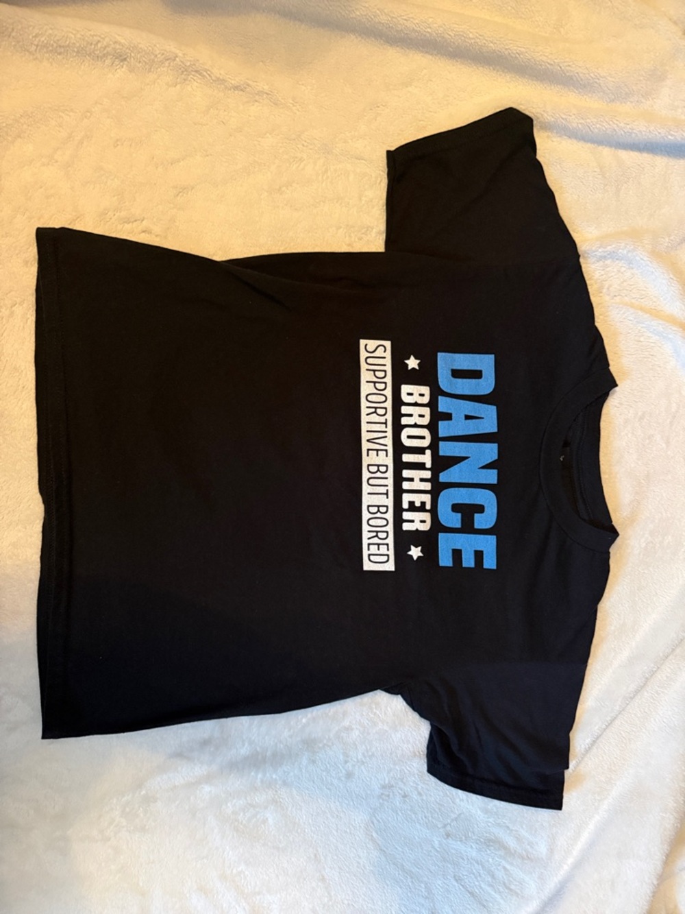 Kids Black 'Dance Brother' Graphic Tee